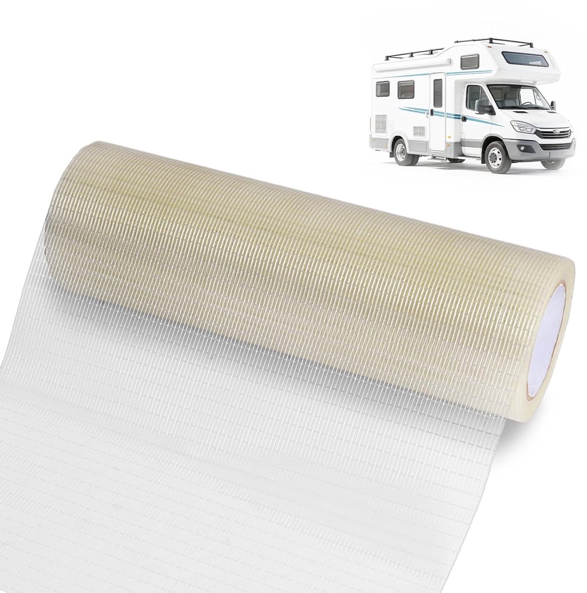 Luifel, reparatietape voor luifels, 18 cm x 9 m, waterdicht, sterk