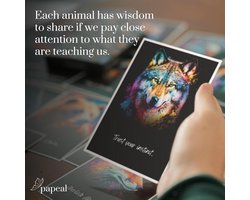 metaFox Papeal Spirit Animals by 44 Illustration Animal Card Deck