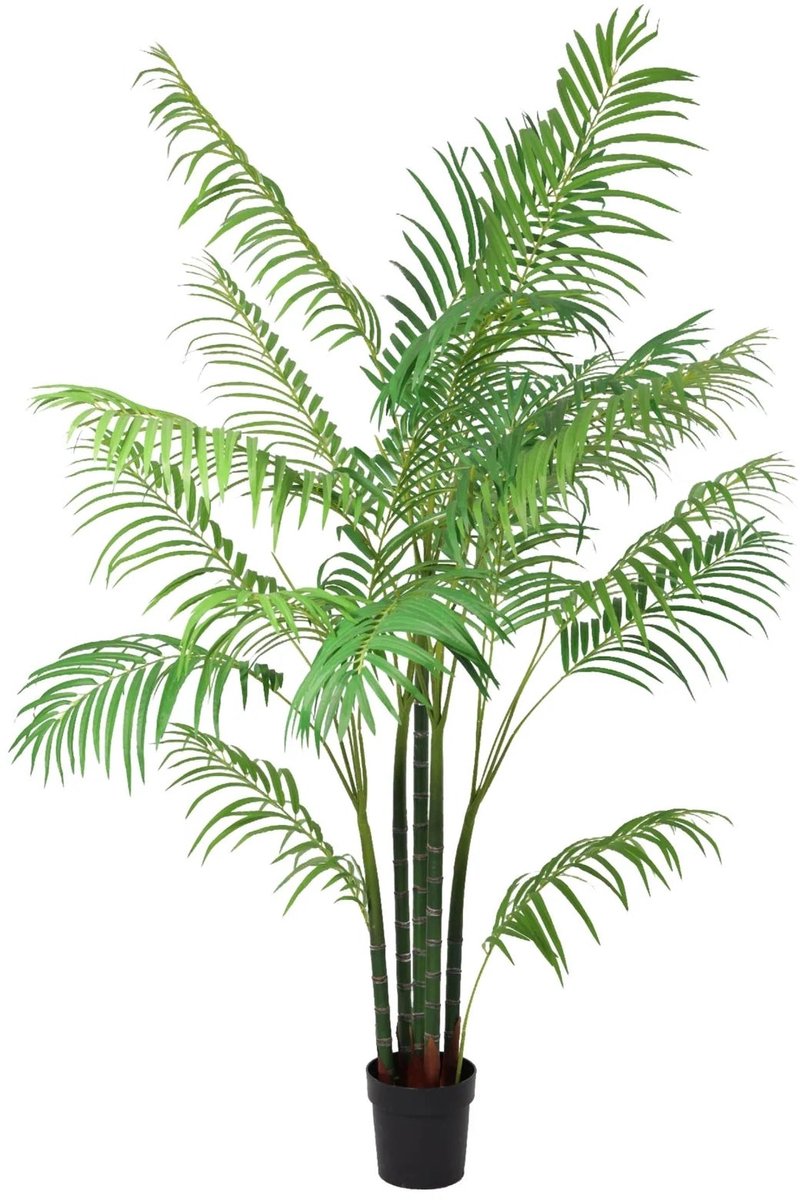Trendyplants - Kunst Areca - Goudpalm - Kunstplant - Hoogte 190cm - Potmaat Ø20cm