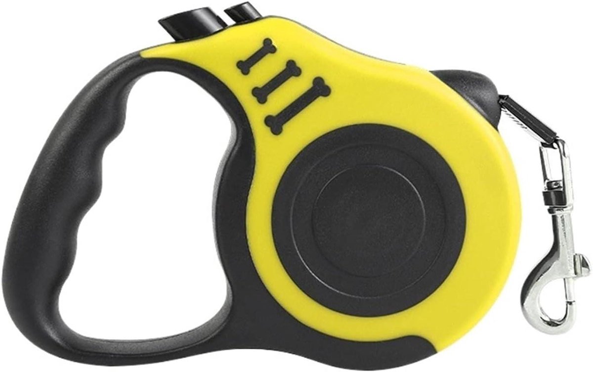 Uittrekbare Hondenriem - Hondenlijn Meetlint - Huisdier Training - Automatische Intrekbaar Ontwerp - 500 cm - Groen