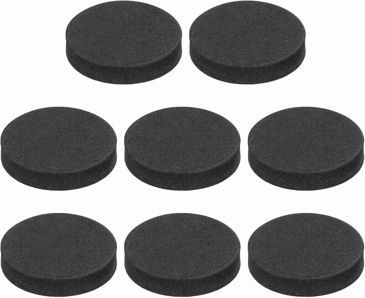 8 stuks eenzijdige luidspreker-isolatievoeten, 25 x 5 mm, antislip
