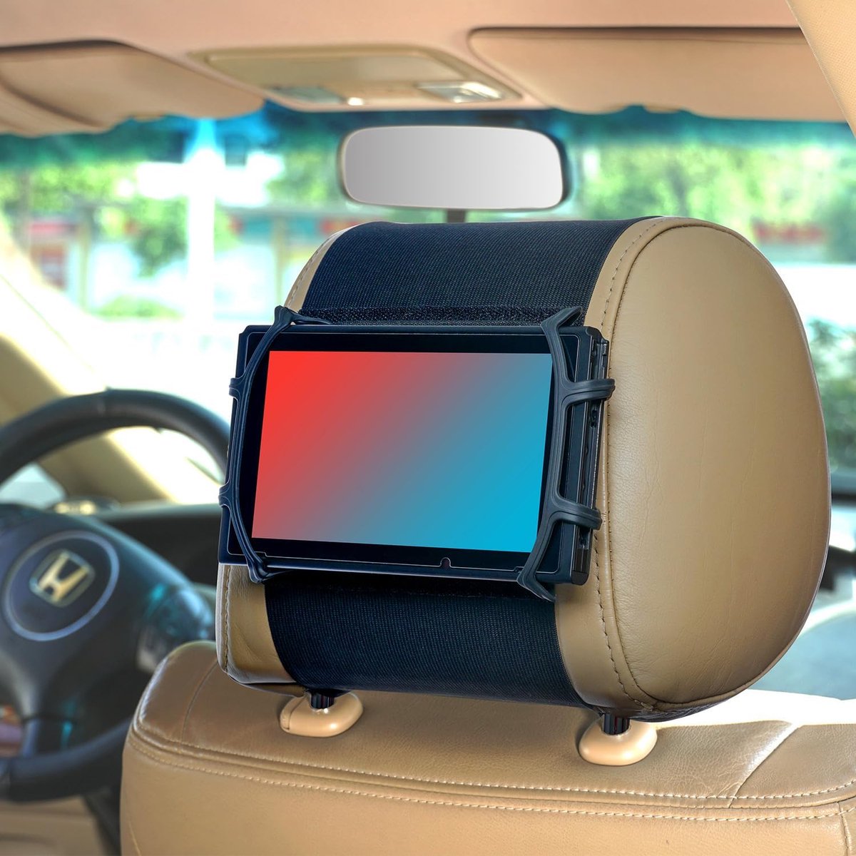 Auto Hoofdsteun Mount Houder voor Nintendo Switch i Pad Air, i Pad