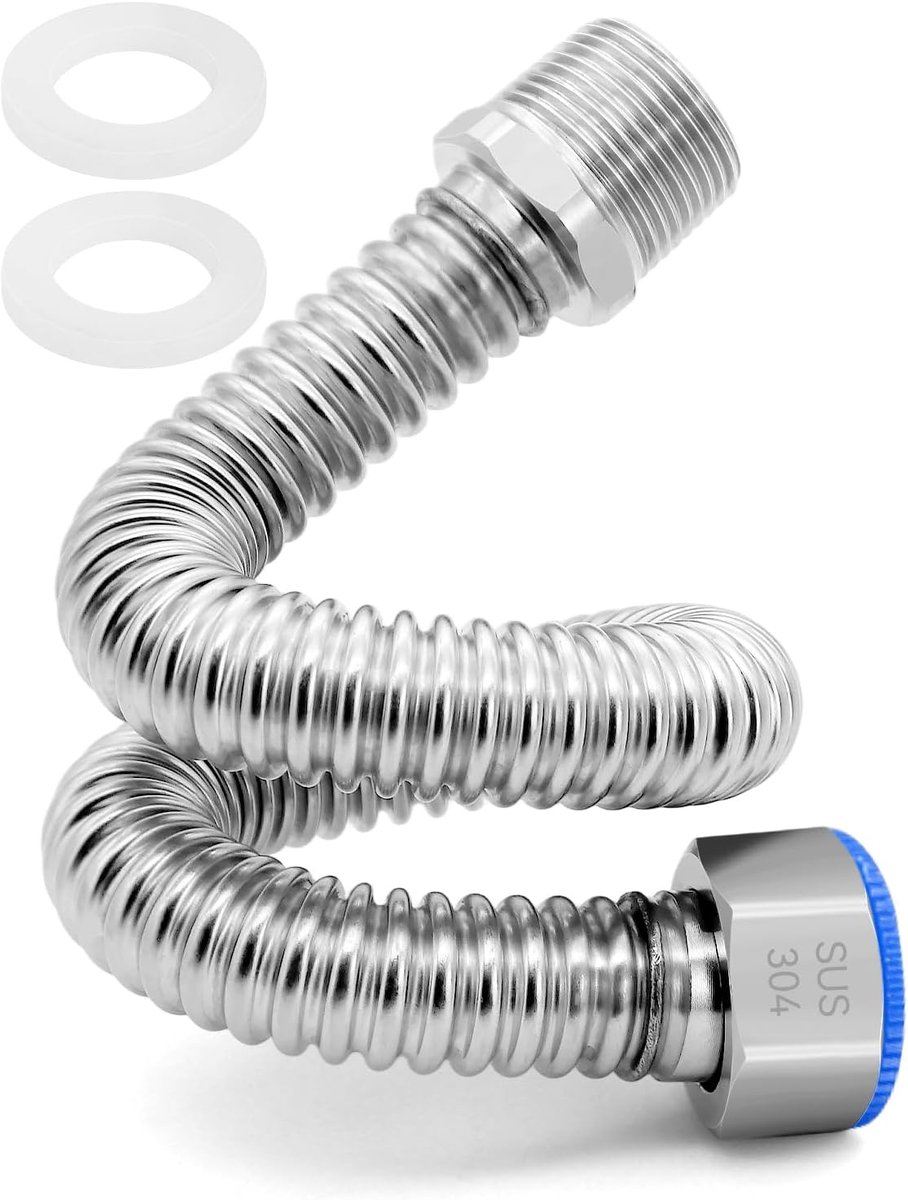 slang 3/4 inch, roestvrijstalen gegolfde buis, G3/4 Dn20