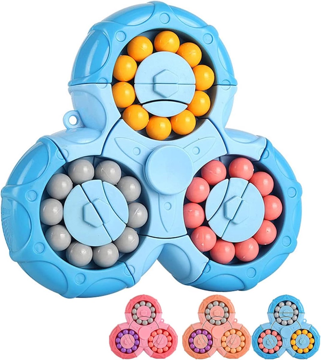Magic Bean Roterende Kubus - Creatieve Vingerpuzzel Speelgoed