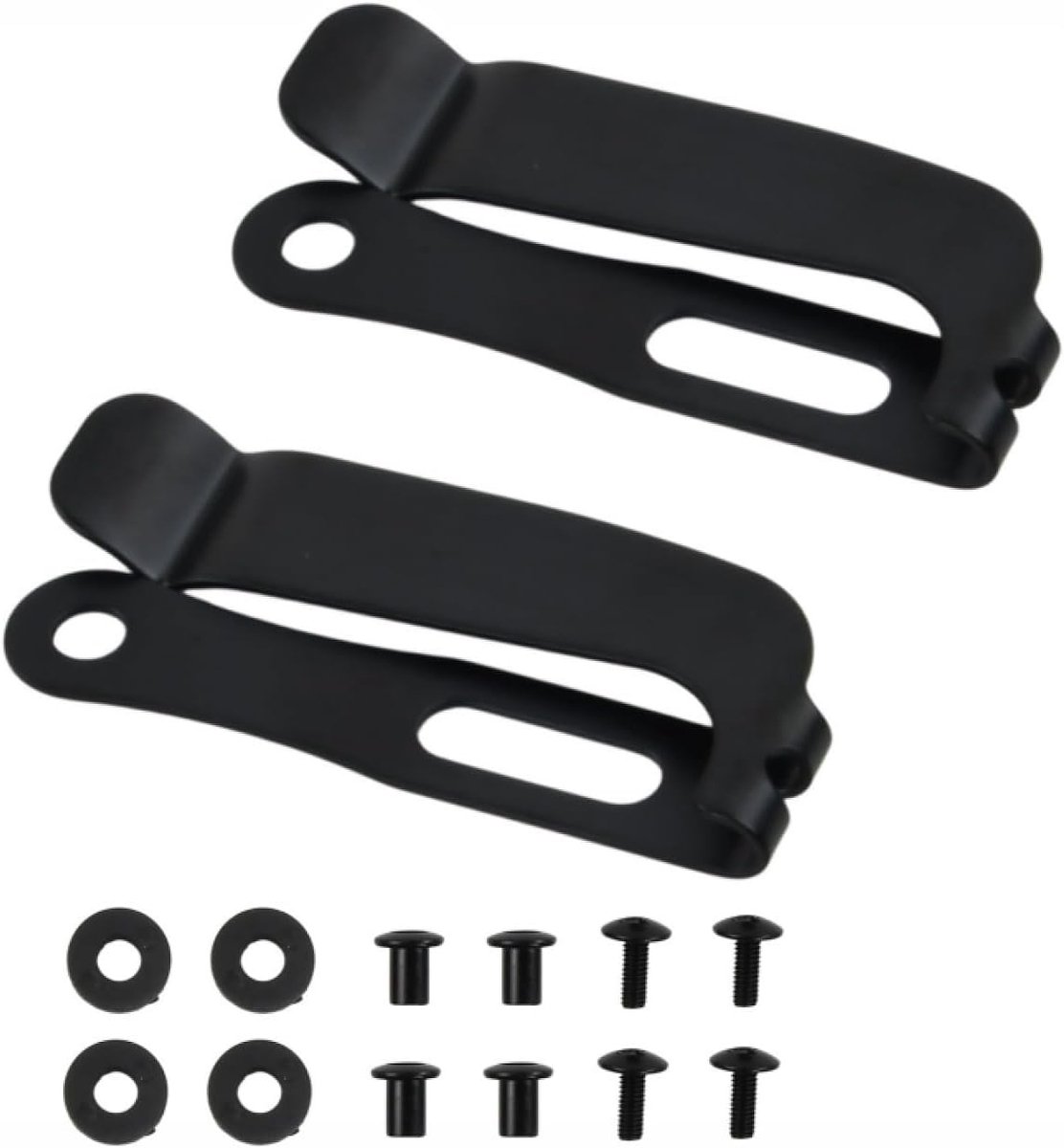 K Set met riemclip, toegangsclip voor Kydex-messen, 2 stuks