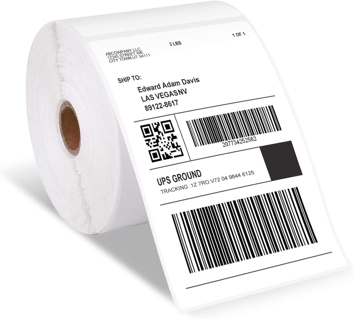 4x6 Thermische Verzendlabels Pack van 500 voor Printer Roll Papier