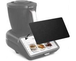 Screenprotector geschikt voor Thermomix TM7 - Zwarte, kras- en stootbestendige schermbeschermer voor keukenrobot van Phonillico®