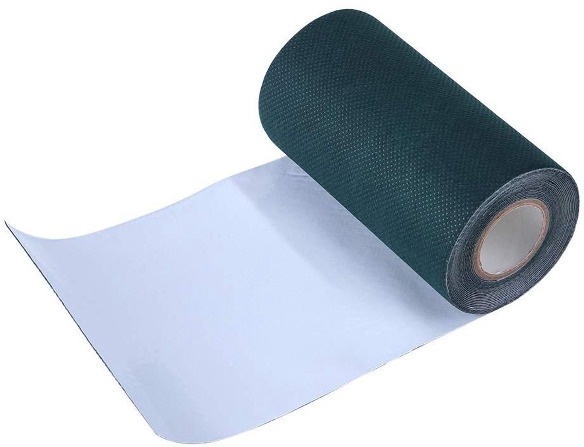 Kunstgrastape - Gazontape Naadtape - Kunstgras Installeren - Hoge Kleefkracht - 500 cm x 15 cm - Donkergroen