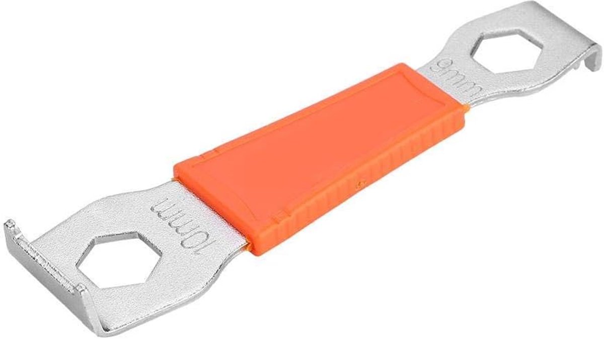 10/9 mm Fietsketting Bout Sleutel, Carbon Stalen Kettingblad Bout Sleutel, Stevig en Duurzaam Gereedschap voor Fietsreparatie