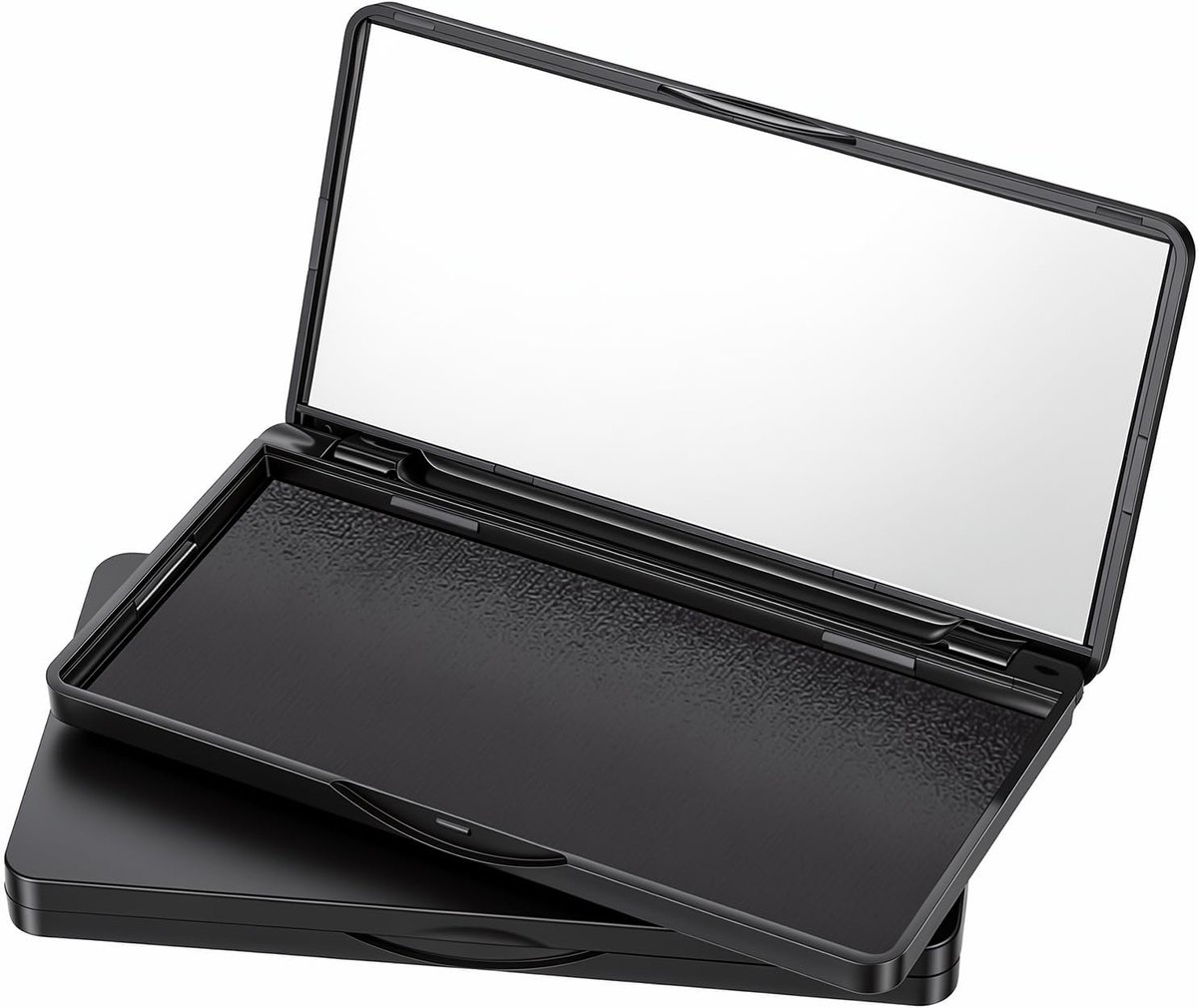 2 stuks leeg magnetisch palet met spiegel, make-up, oogschaduw