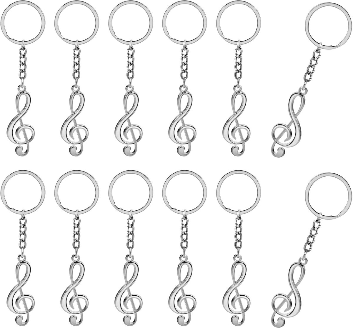 Muzieknot Sleutelhanger, Thema Geschenken Bord voor Handtas en