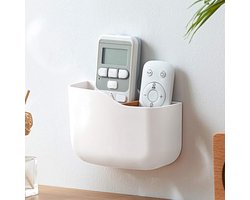 poeland Remote Control Holder Wall Mounted Universal TV Remote Control Organizer Caddy Box - ShopVlot