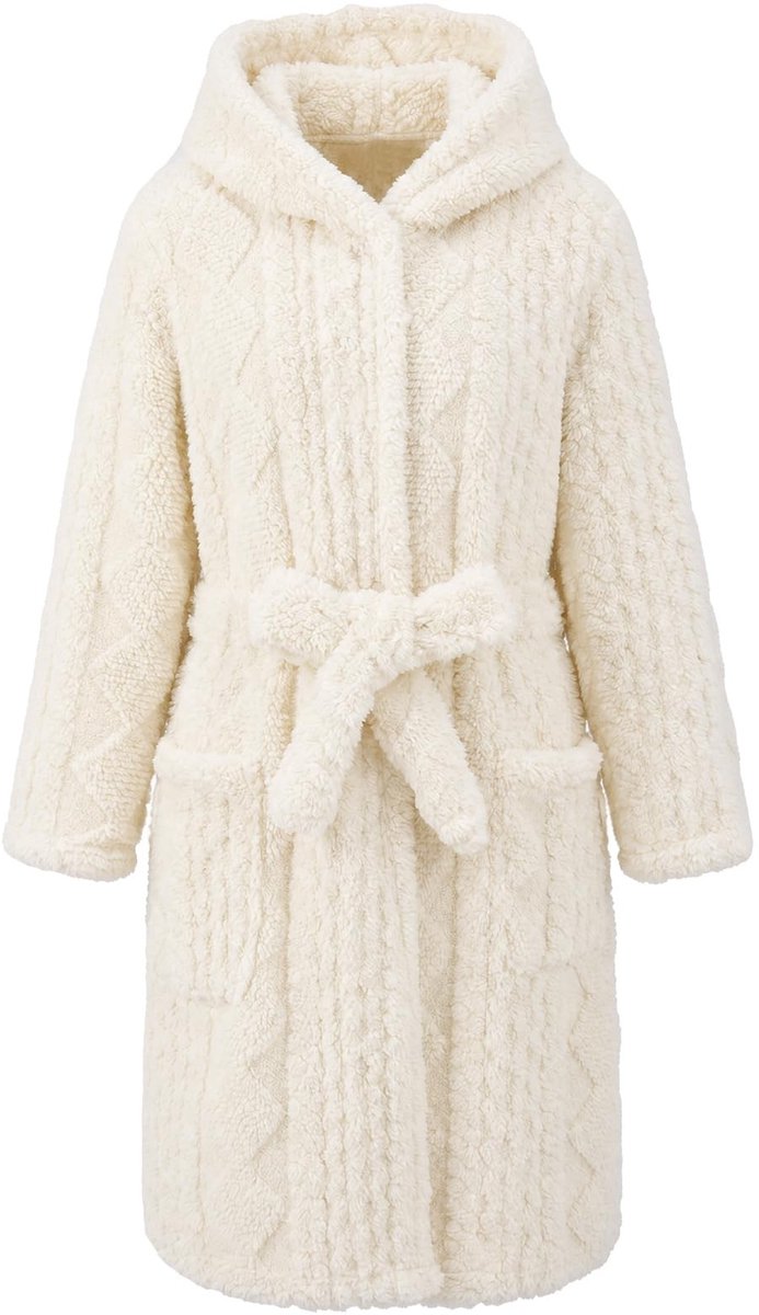 Omgoods - Zachte Fleece Badjas met Capuchon voor Kinderen - Warm en Knus