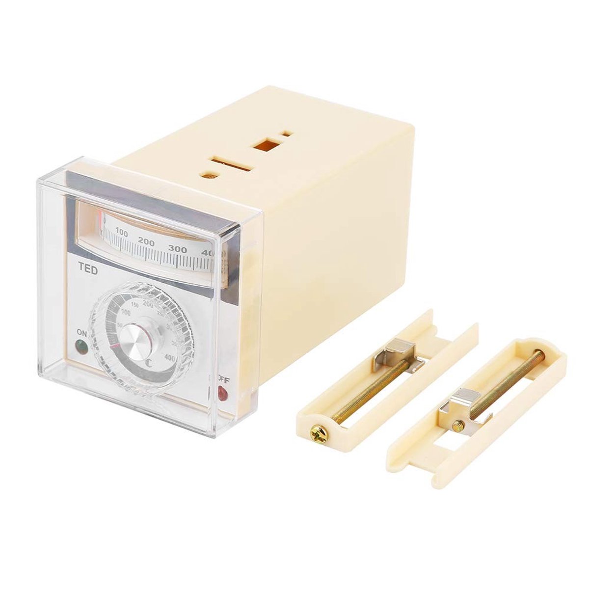 Omgoods- Thermostaat Hoge Precisie - Digitale Temperatuurmeter - Temperatuurregelaar 0-400℃ - K-Type - Nauwkeurige Metingen - Stabiele Prestaties