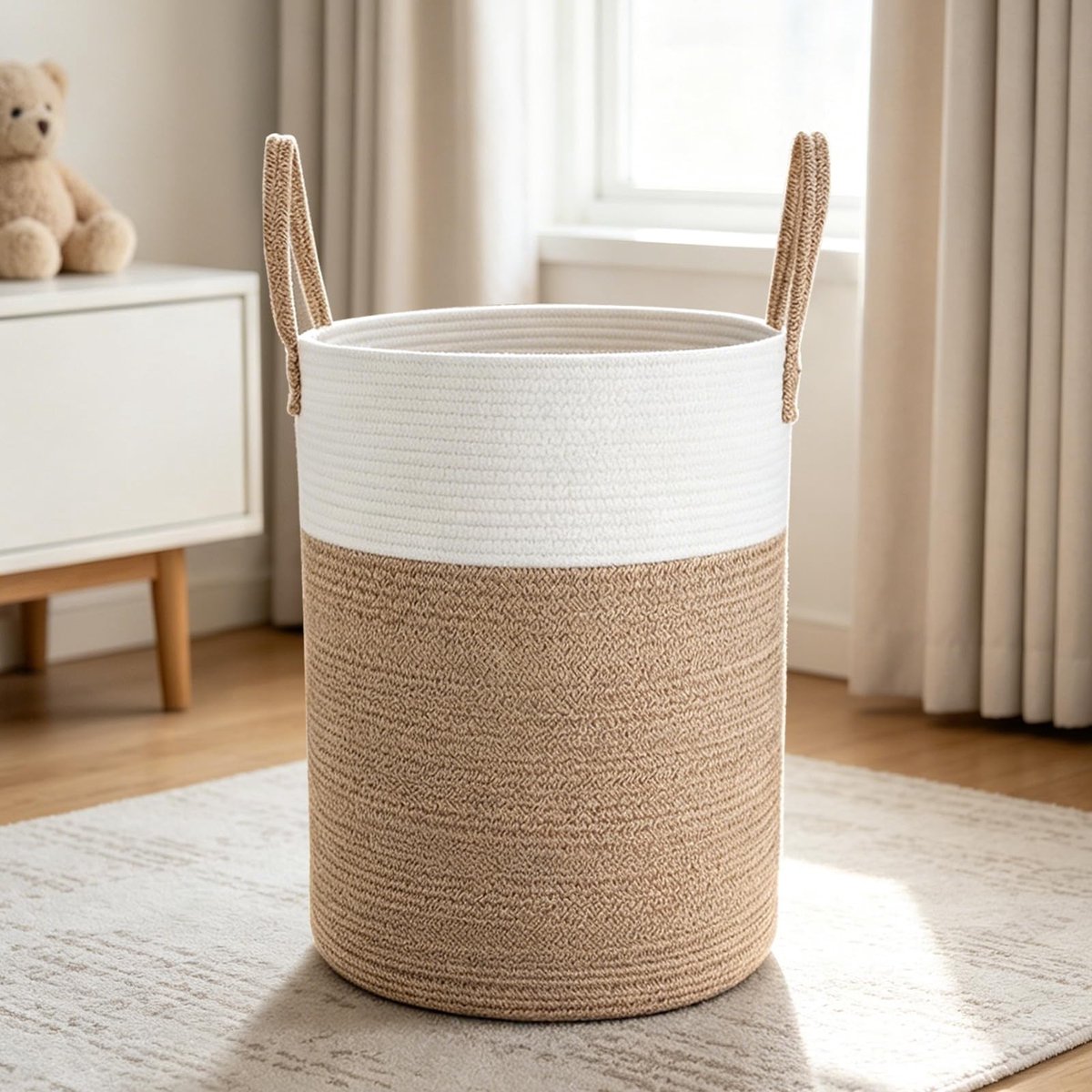 Omgoods - Opvouwbare Wasmand 60 Liter voor Badkamer en Slaapkamer