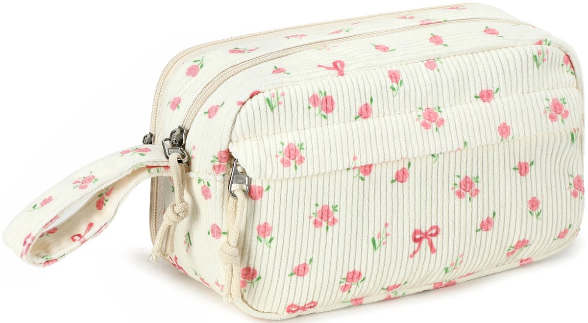Omgoods- Pennenetui Ruim - Pennenzak - Schoolmateriaal - Ritssluiting - Modieus Accessoire - Robuuste Afwerking - Pennentas