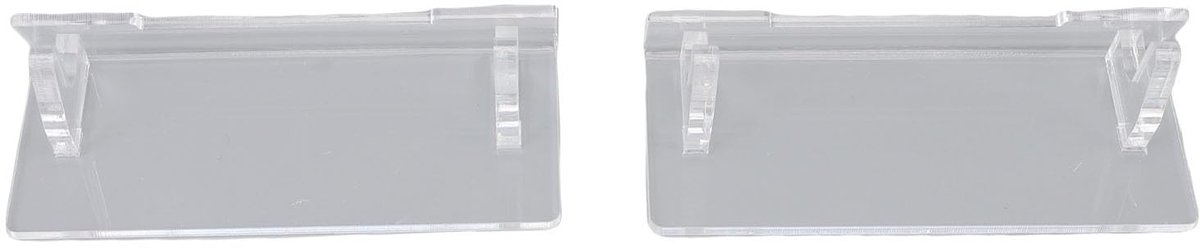 SnelShoppen - Draagbare Gameconsolehouder van Helder Acryl, Antislip Standaard met 4 Rubberen Pads voor Gamehorloge, Switch, Telefoon en Tablet, Ideaa