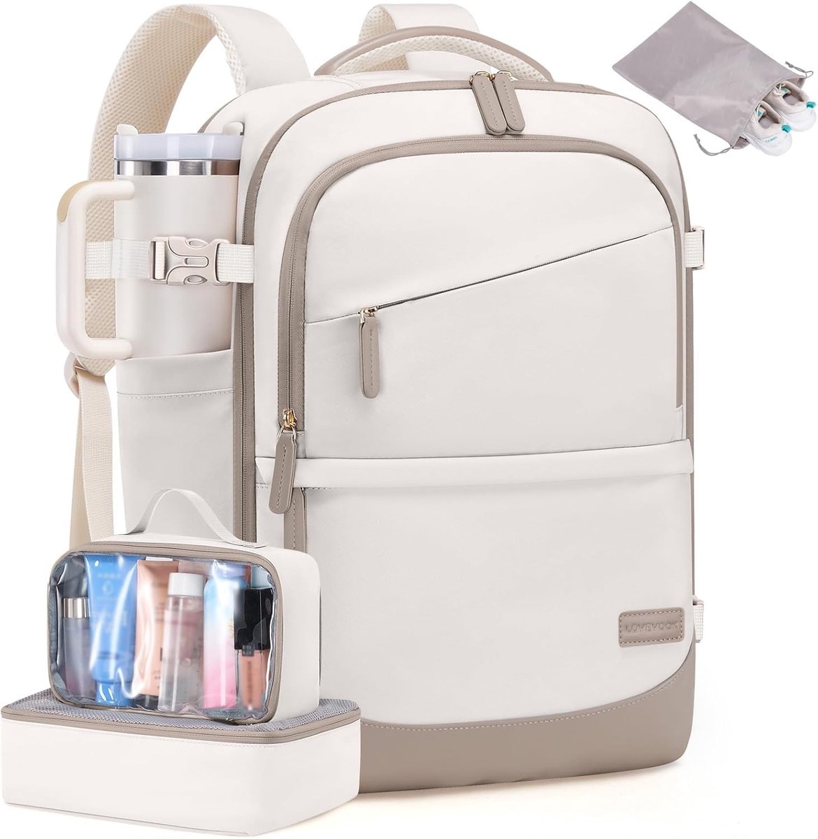 Omgoods - Reistas met Scheidingscompartiment voor Handbagage en Schoenen