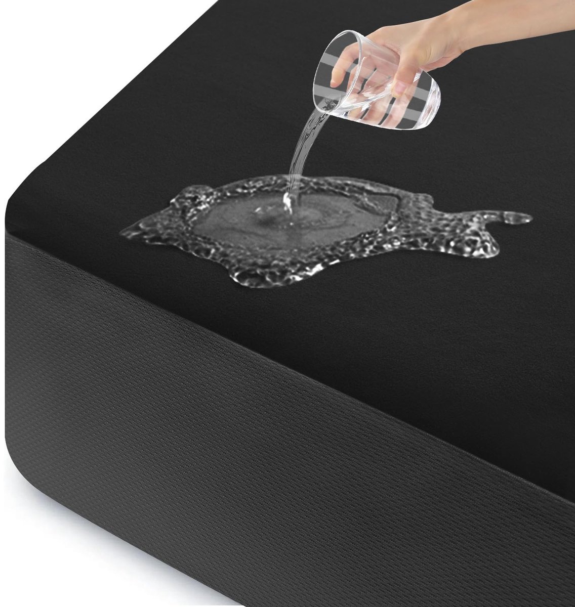 Omgoods - Waterproof Matrassbeschermer 120x200 cm - Microvezel Fitted Sheet Stijl