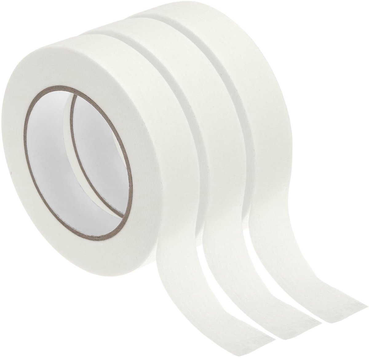 Omgoods - Crepe Papier Plakband Set - 3 Rollen voor Schilderen en Decoratie
