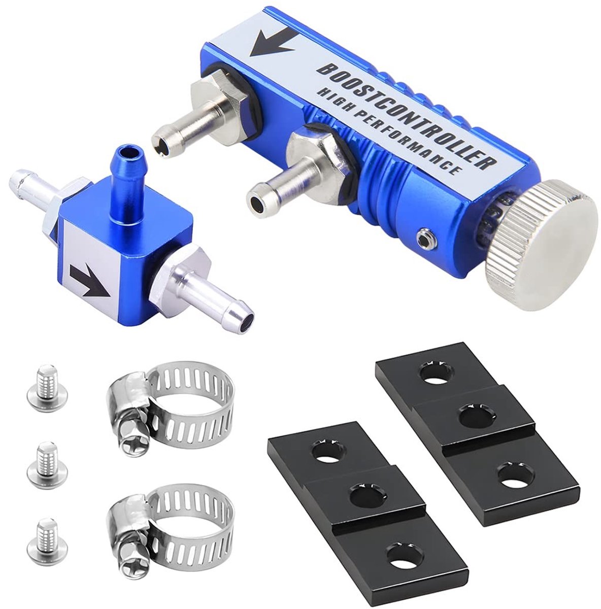Omgoods - Handmatige Turbo Boost Regulator, Aluminium Verstelbaar, Universeel