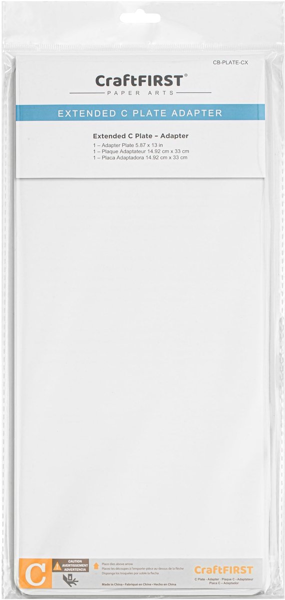 Omgoods - Extended C Plate Adapter voor Cuttlebug Snijmachine - 15cm x 33cm