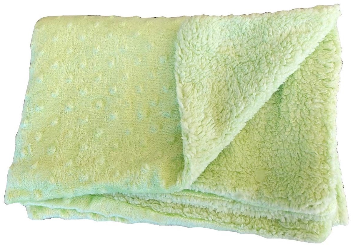 Omgoods - Fleece Dekentje voor Kinderen - Zacht en Machinewasbaar, 76 x 101 cm