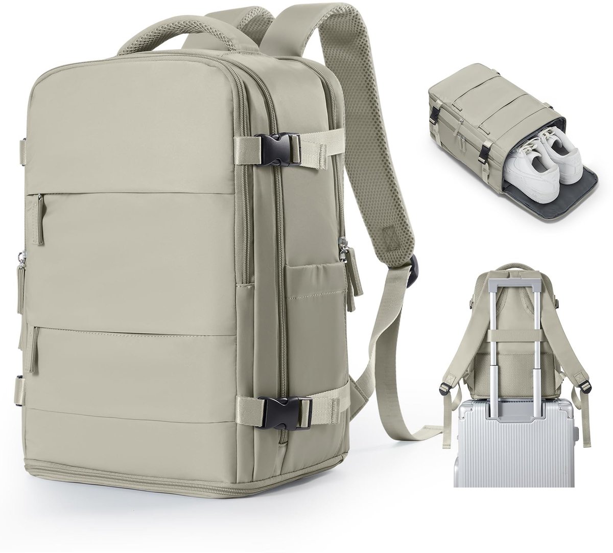 Omgoods - Travel Backpack 40x30x20cm - Handbagage voor Ryanair en Wizzair
