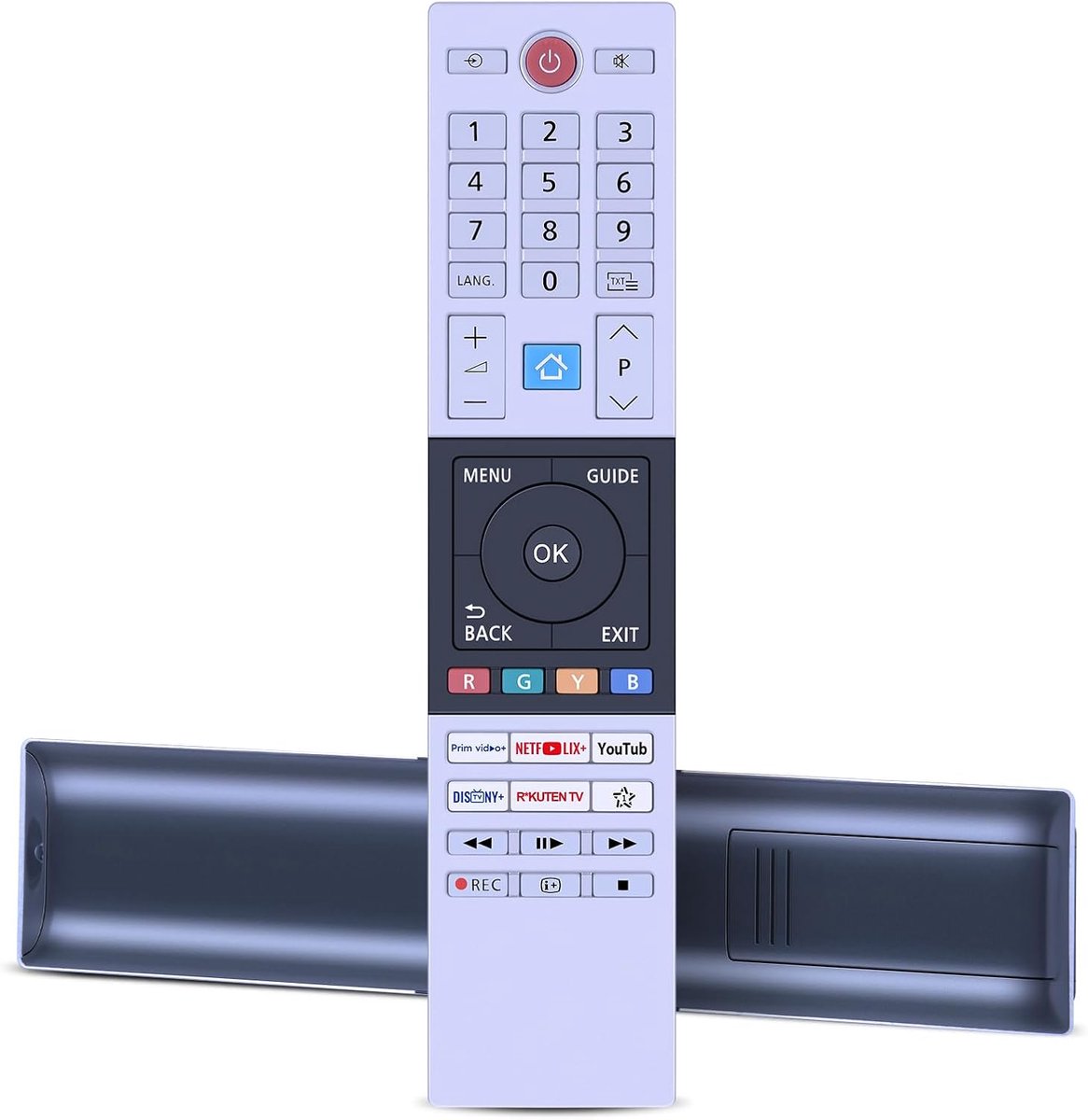 CT-8567 Vervangende Afstandsbediening voor Toshiba Smart 4K UHD HDR LED TV 30116758 55UK3C63DB 65UK4D63DB 43UV2363DB 50UV2363DB 32LV3E63DAZ 32LV3E63DG 32LK3C63DB 32LK3C63DB 32W226. 3DG/2