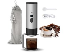 Omgoods - Draagbare koffiezetter - 3-in-1 mini espresso machine met USB en capsules