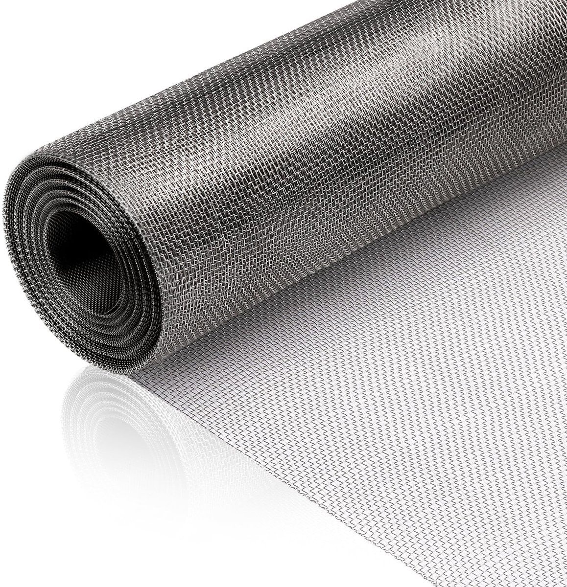 Omgoods - Fijn Draadmesh 40 x 200 cm - 1 mm voor Filter en Bescherming