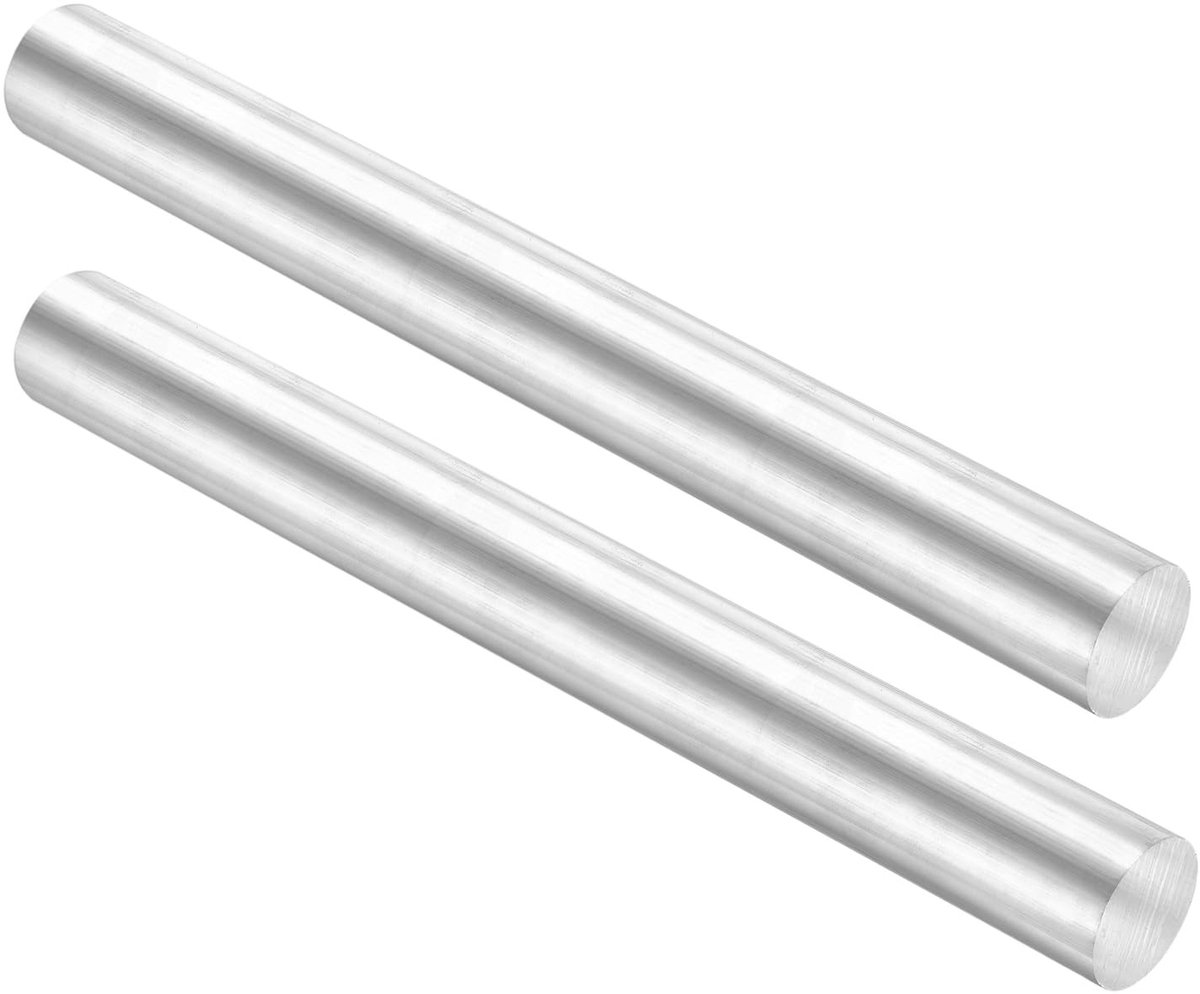 Omgoods - Aluminium Ronde Stang 32mm x 305mm voor DIY Handgereedschap, Set van 2