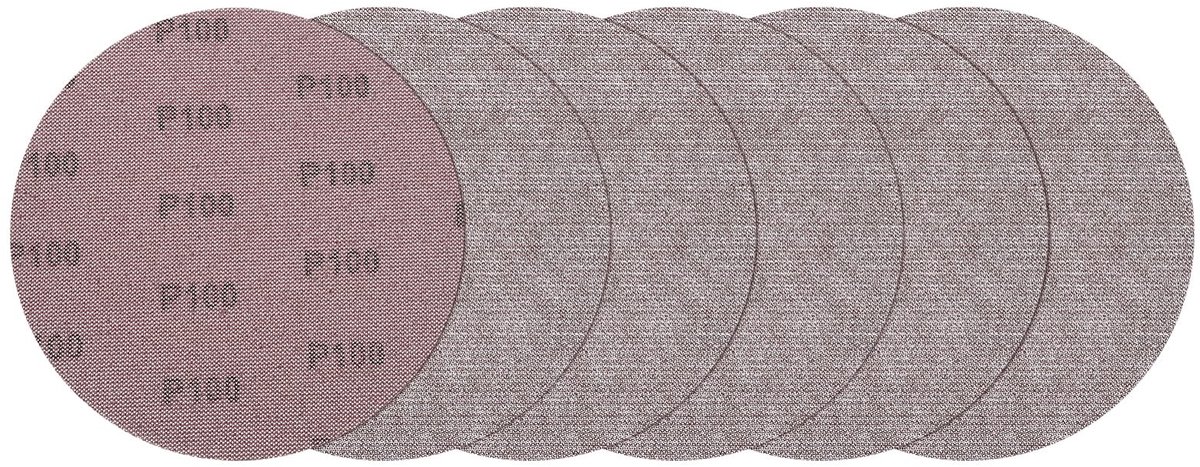 Omgoods - Mesh Schuurdisc 225mm, 25 Stuks, 100 Korrel voor Stofvrij Schuren
