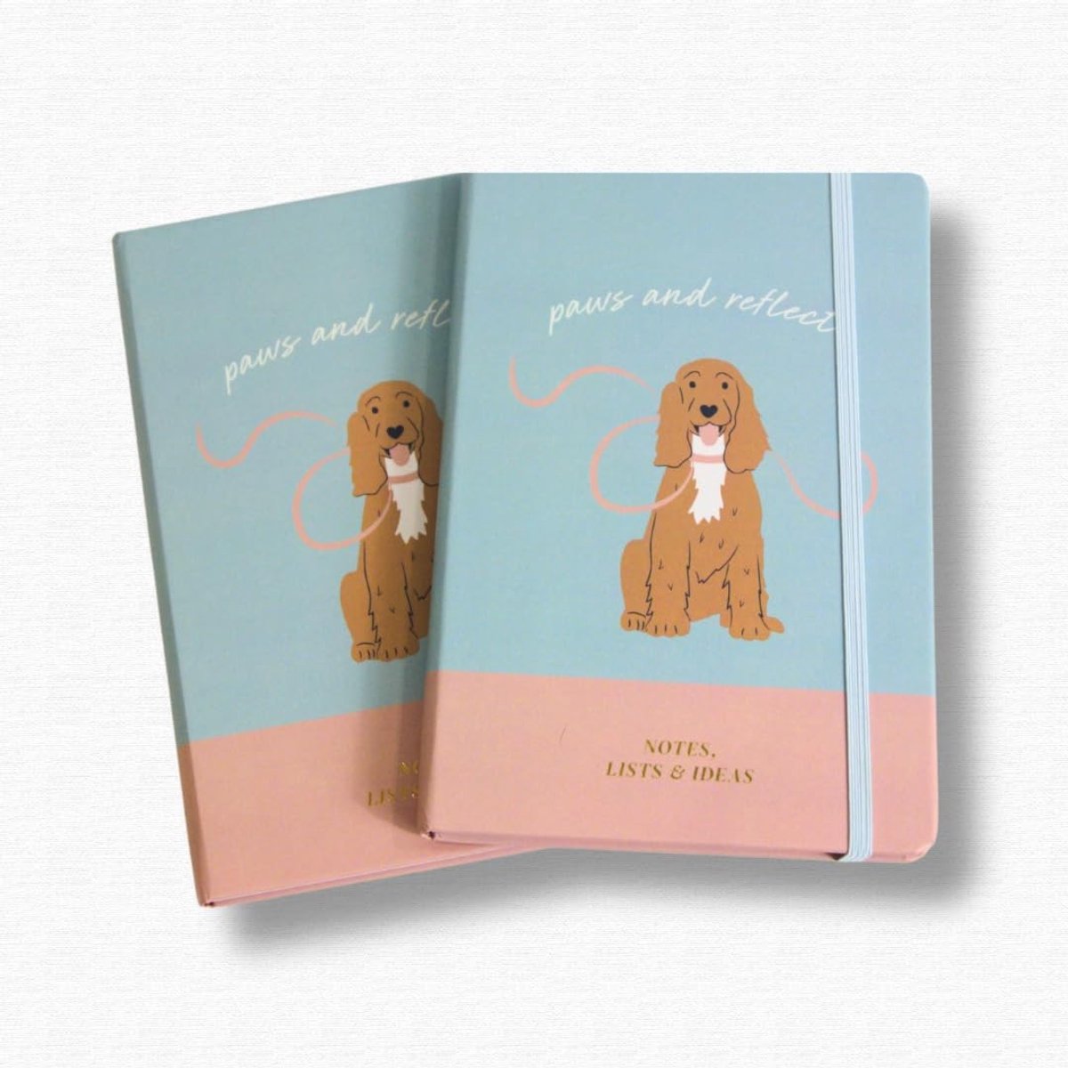 Omgoods - Cute CREATIONS A5 Hard Cover Notitieboek - Met Schattig Hond Design