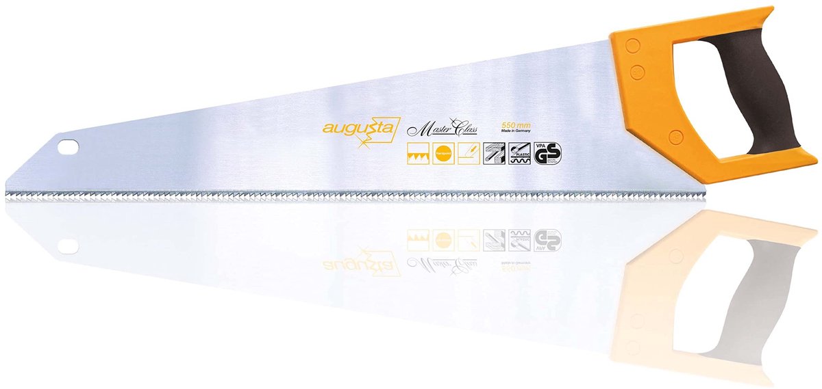 Omgoods - Augusta-Heckenrose Vossenzaag 550 mm - Handzaag met Ergonomische Softgrip