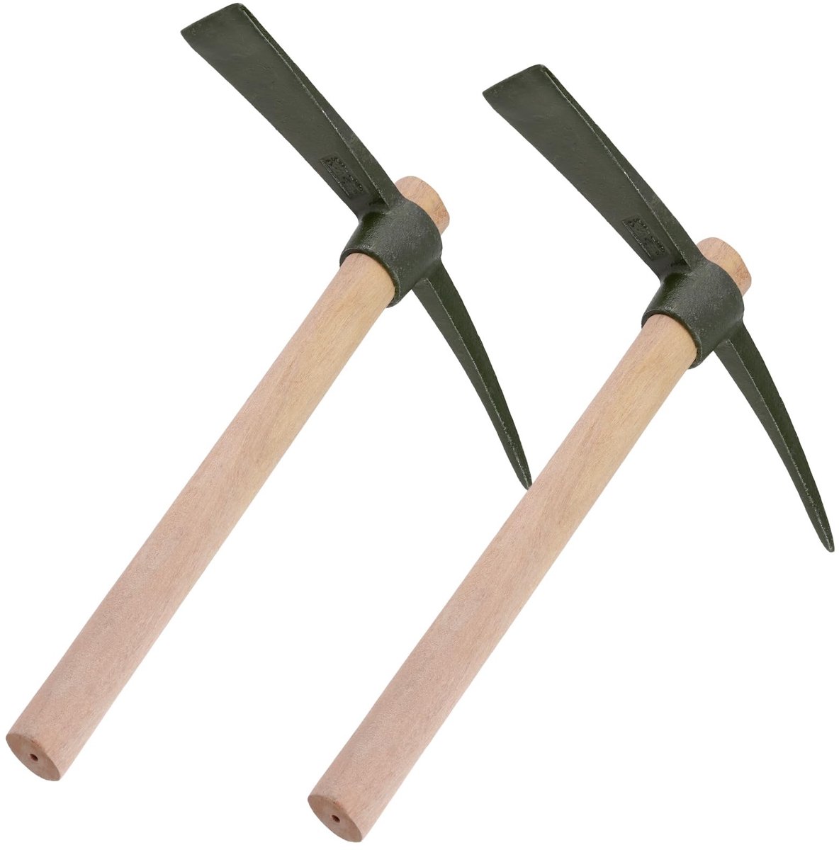 Omgoods - Pack van 2 Houten Handvat Houtsnijgereedschap - Tuingereedschap voor Houtbewerking
