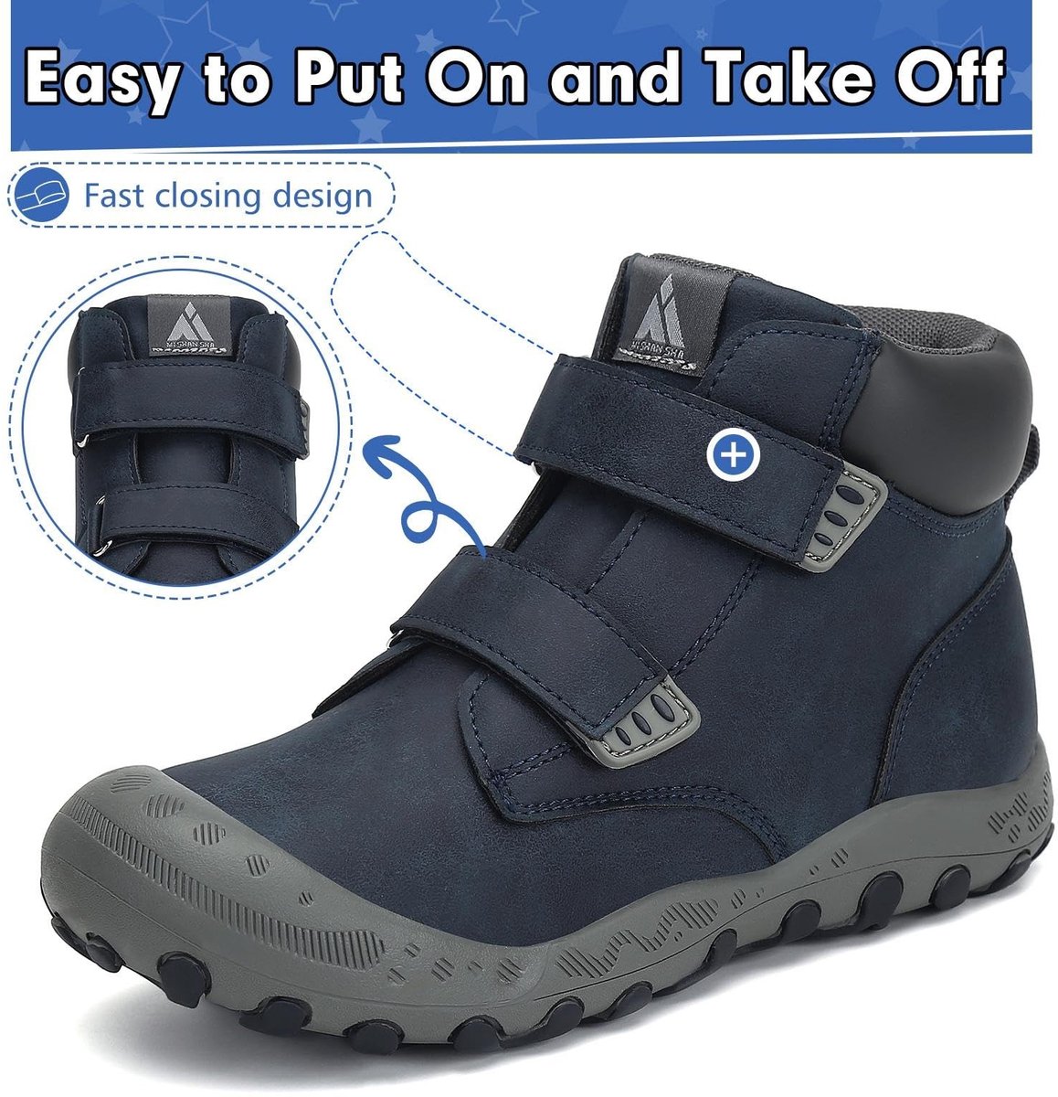 Omgoods - Kinderschoenen voor Hiking met Antislip Zolen