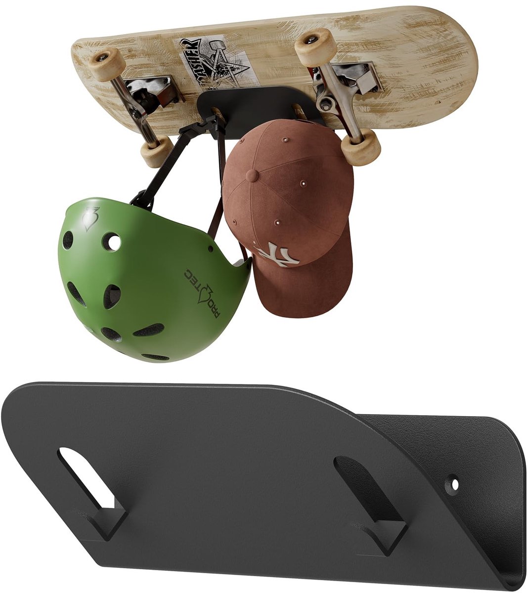 Omgoods - Heavy-Duty Wandbeugel voor Skateboards en Sportuitrusting