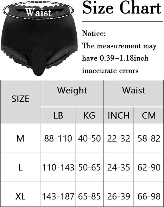 Kanten ondergoed voor heren, sexy Sissy Pouch Panty, satijn, elastische kanten slips met zak, M-XL — afbeelding 4