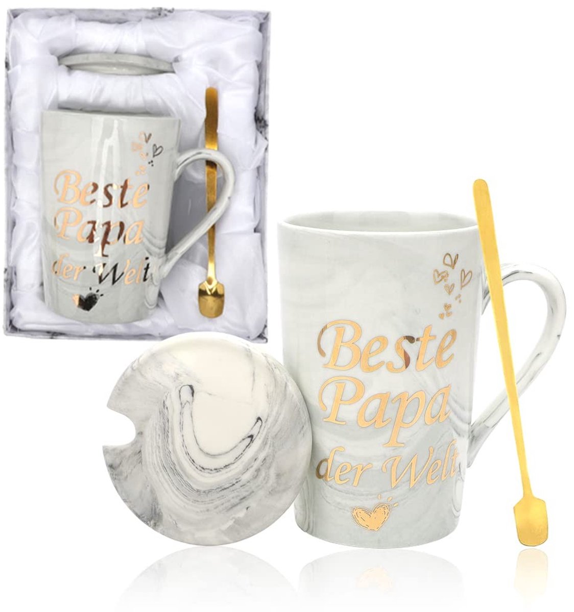 Omgoods - Keramische Coffee Mug voor Vader - Cadeau voor Verjaardag en Vaderdag
