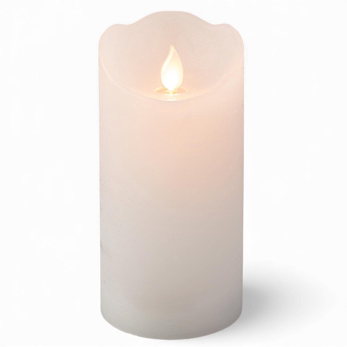 Omgoods - Real Wax LED Kaars met Flikkerende Vlam en Timer - Veilig en Stijlvol voor Binnengebruik