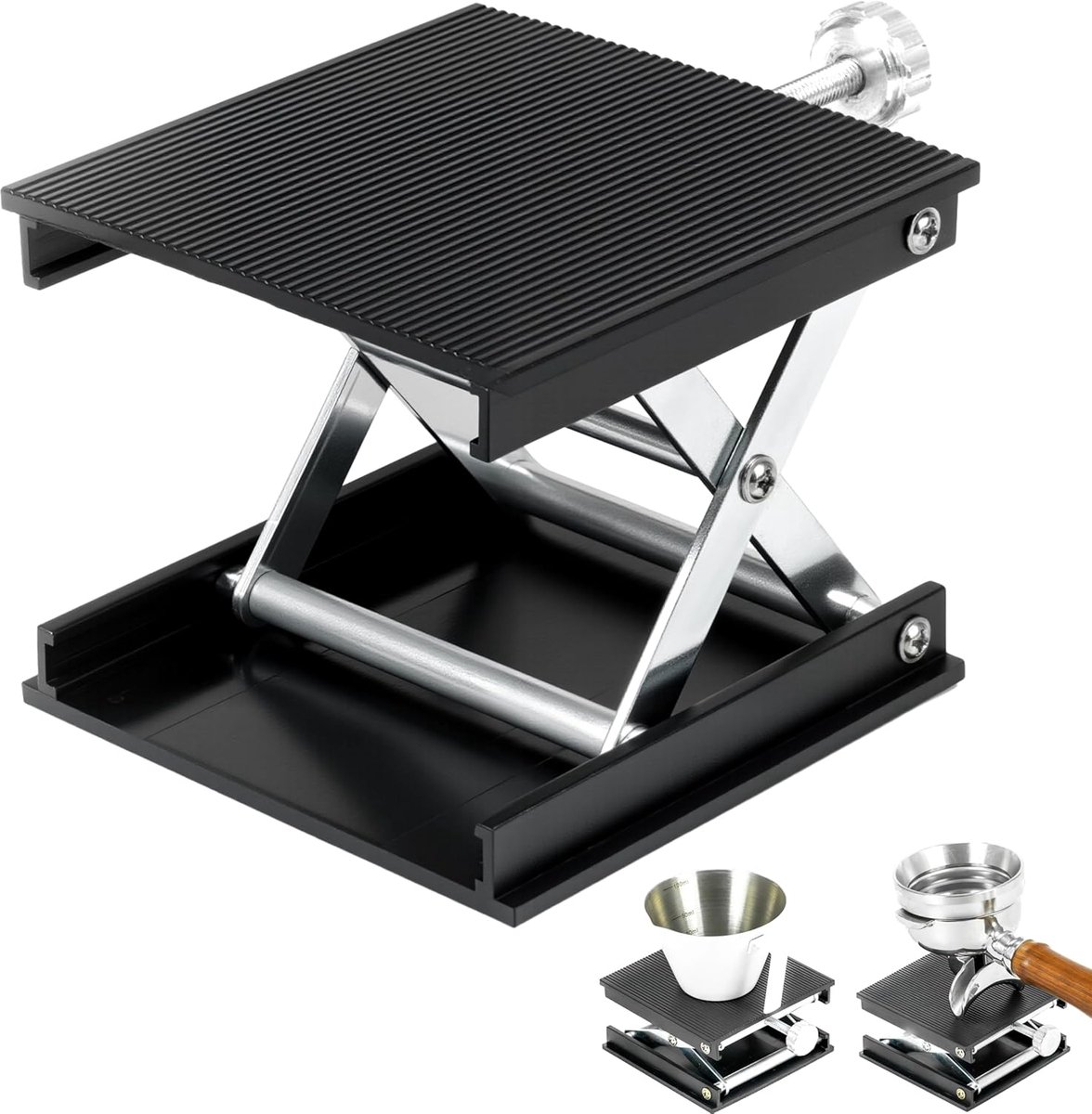 Espresso spatbescherming voor bodemloze filterdrager, 2-9 cm