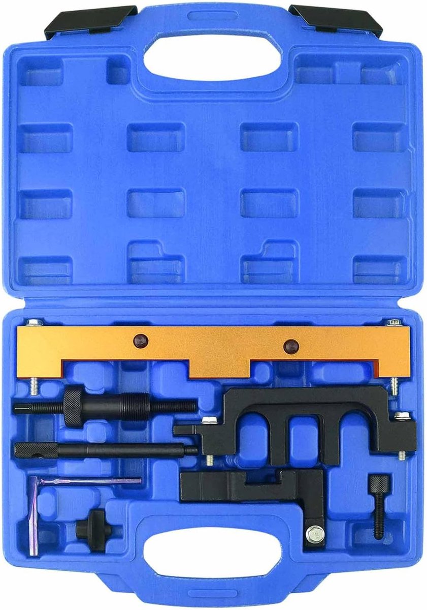 Motor instelgereedschap nokkenas distributieketting gereedschap vergrendelingsgereedschap compatibel met BMW 1.8 2.0 N42 N46 N46T