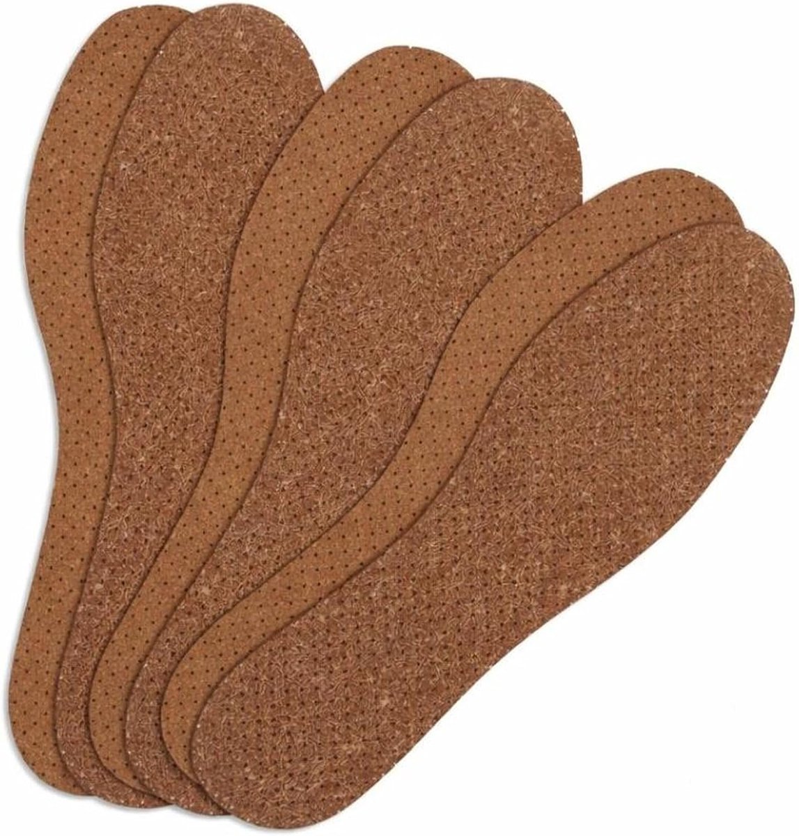 Buff12380 Buma Buffalo inlegzool (3 paar) 38-39, beige Dunne