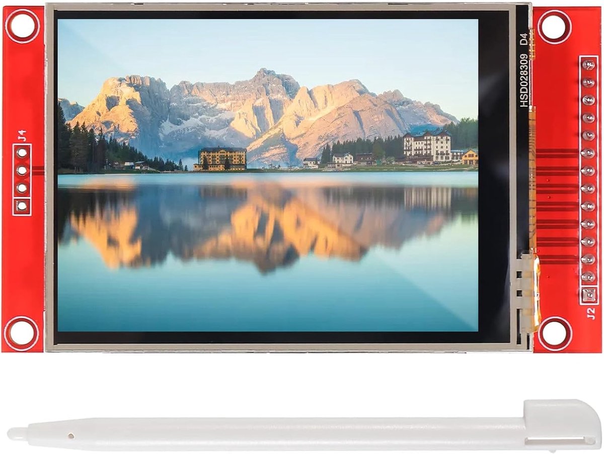 2,8 inch Lcd Tft touch display, 320 x 240 resolutie, Ili9341 driver