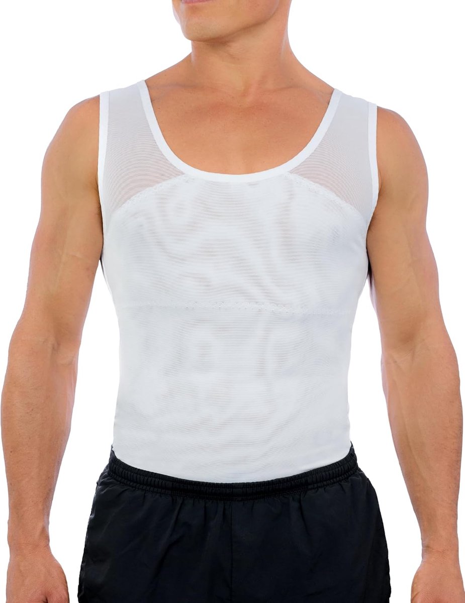 Apparel Original compressieshirt voor heren, corrigerend ondershirt
