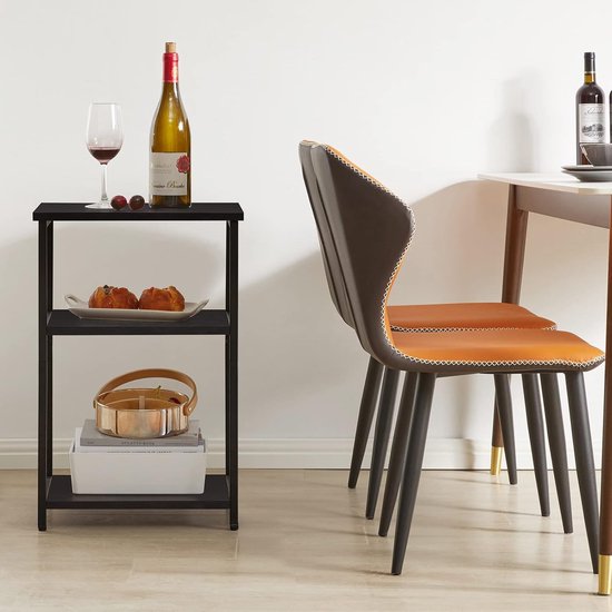 Industriële Bijzettafel, Eindtafel, Nachtkastje, 3-Laags — afbeelding 2