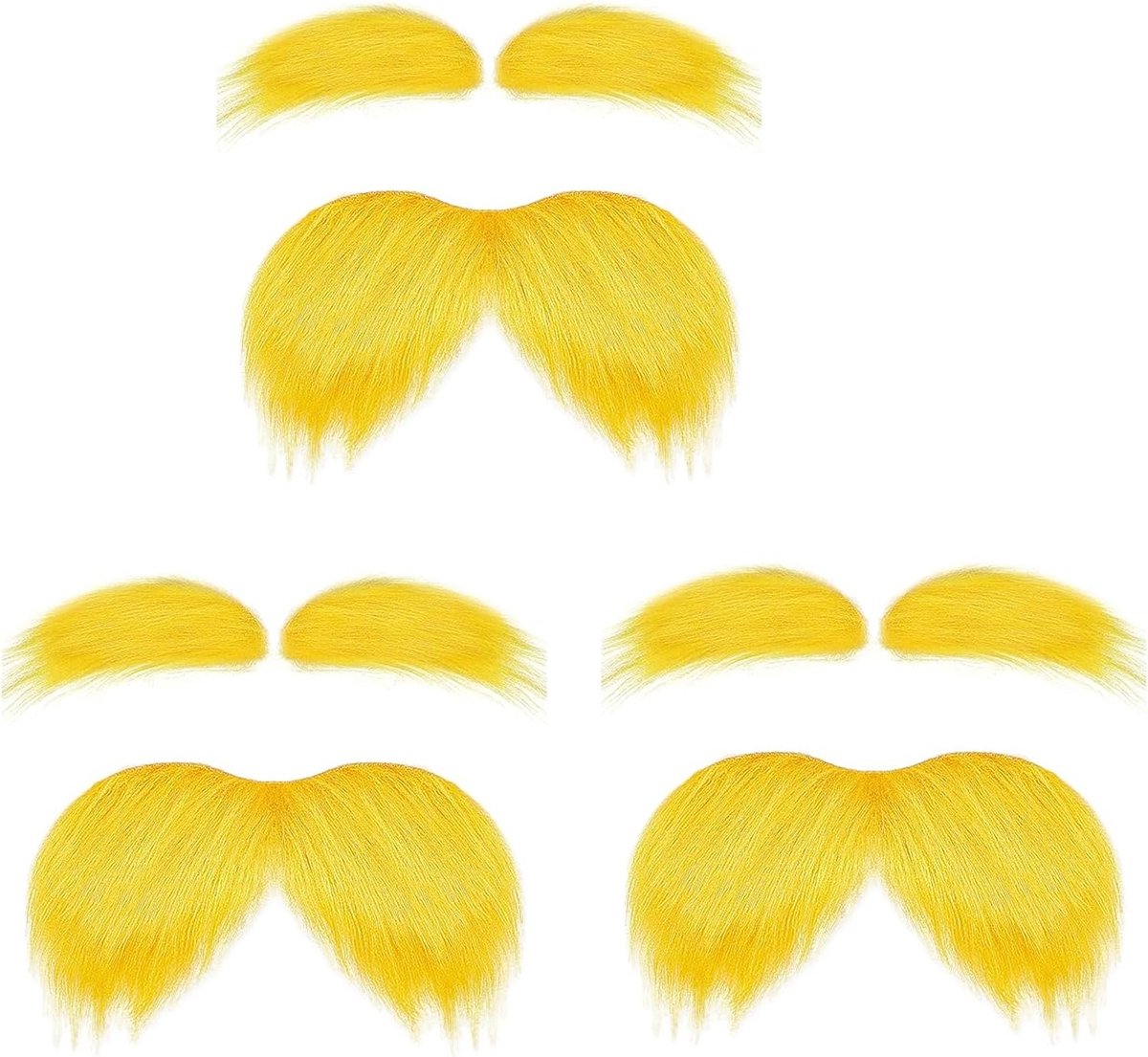 snor, grappig, valse snoor, zelfklevend, voor maskerfeesten, carnaval en verjaardagsfeesten