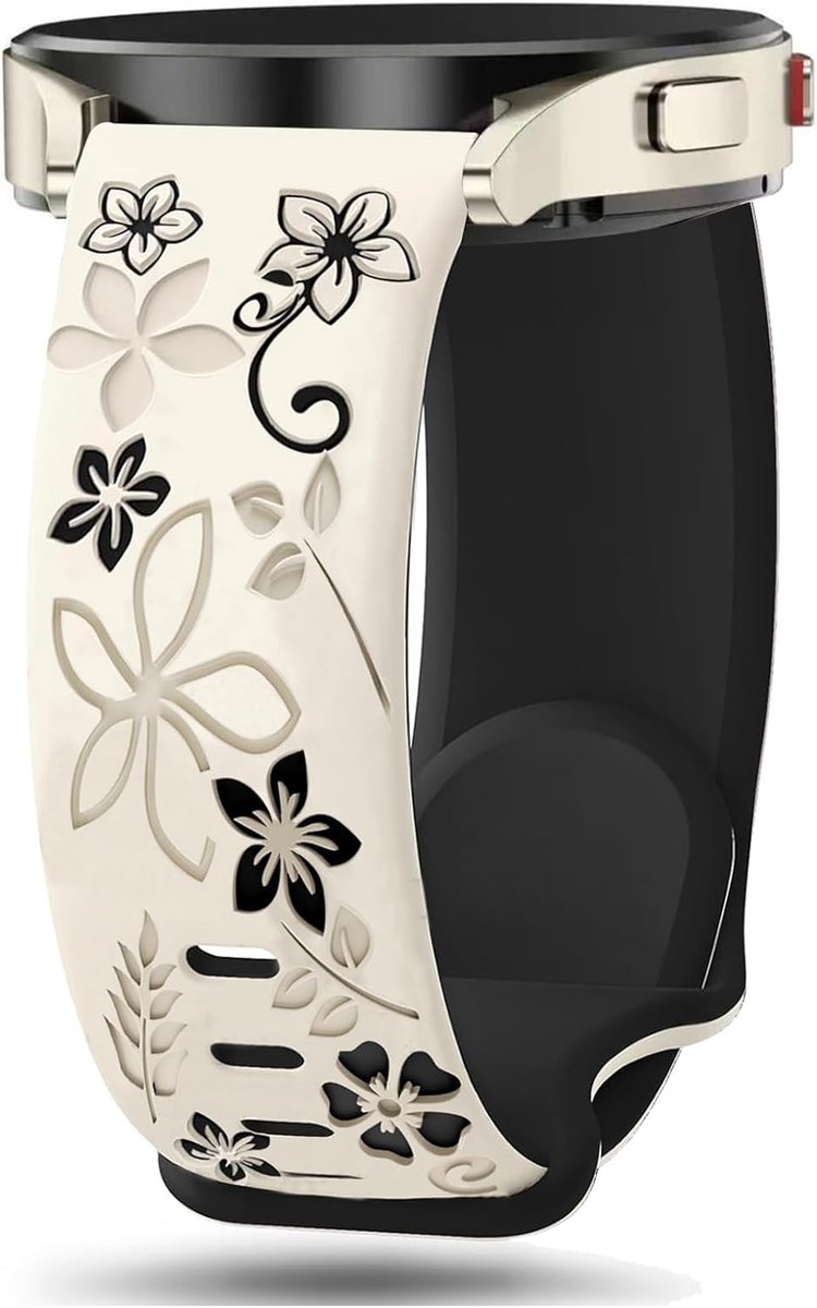 20 mm siliconen armband compatibel met Garmin Vivoactive 6/5/3/3