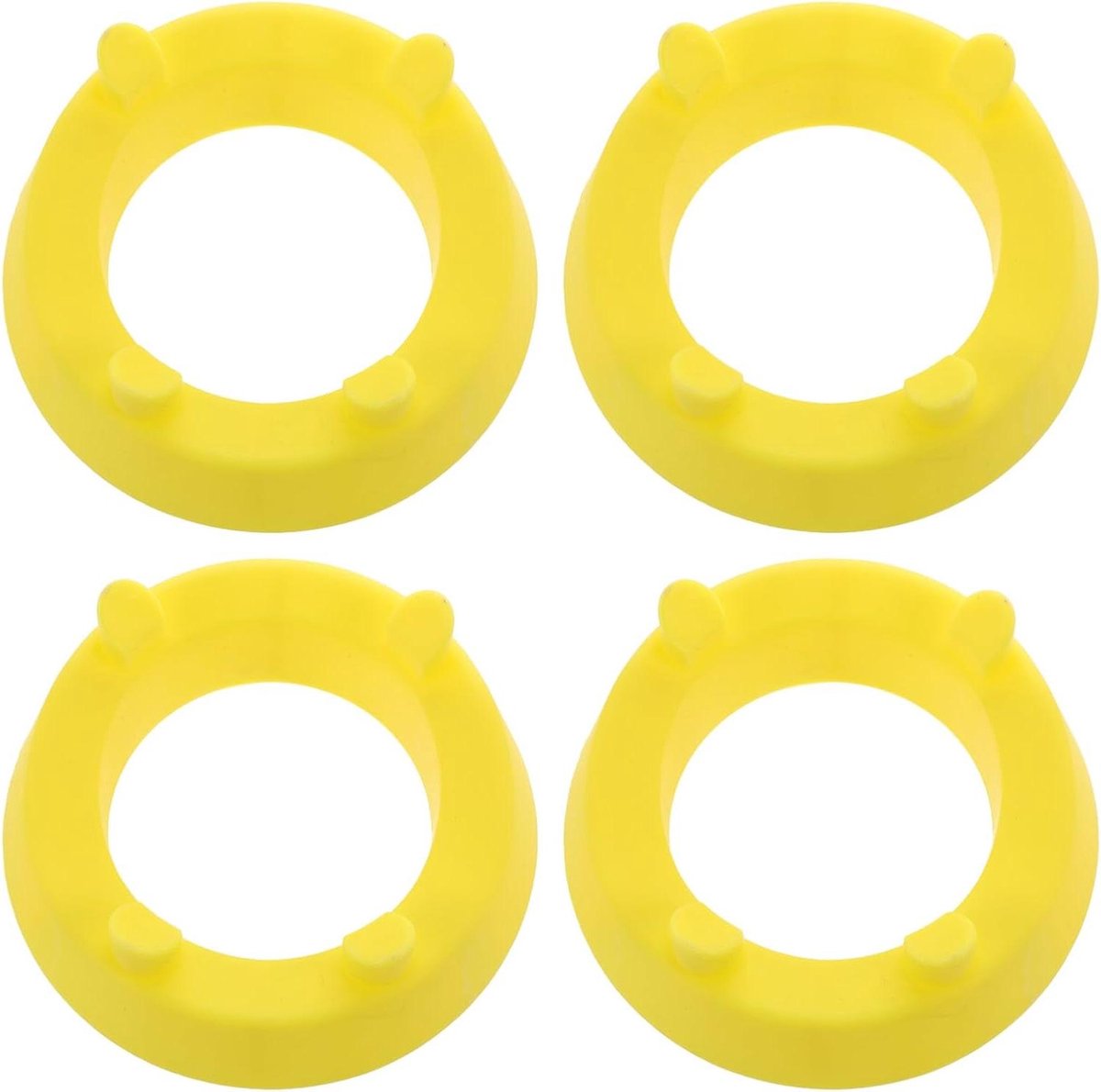 Voetbal Kicking Tees - Balhouder Trainingsbal - Voetbal Training - Stabiele Balondersteuning - 11.50X11.50X4.00CM - Geel